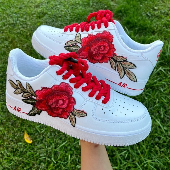 custom rose nikes